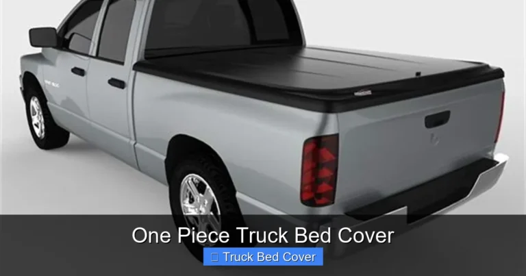 One Piece Truck Bed Cover