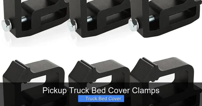 Pickup Truck Bed Cover Clamps