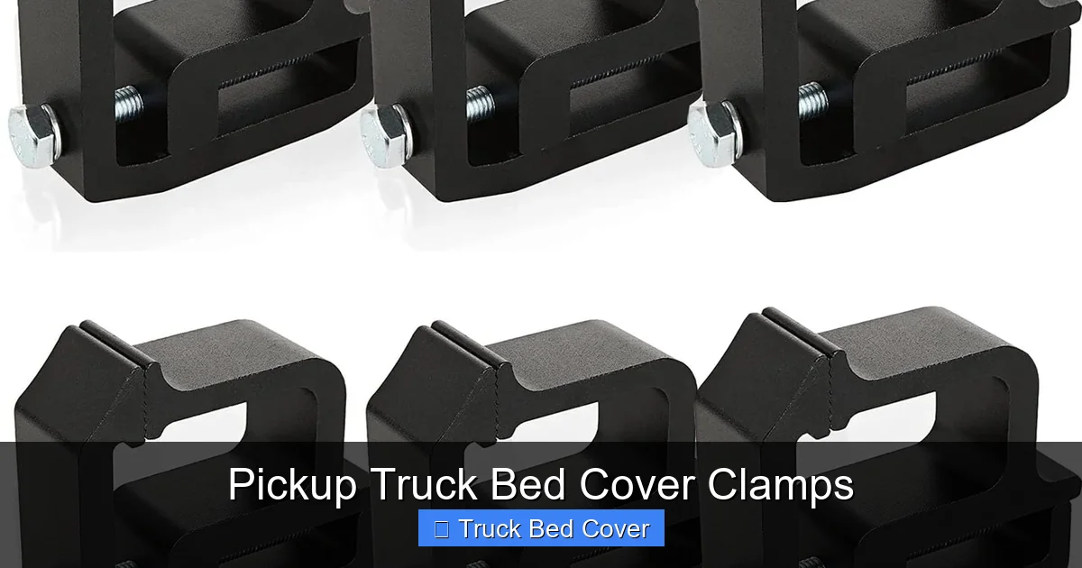 Pickup Truck Bed Cover Clamps