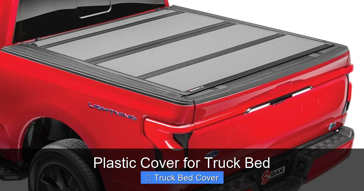 Plastic Cover for Truck Bed