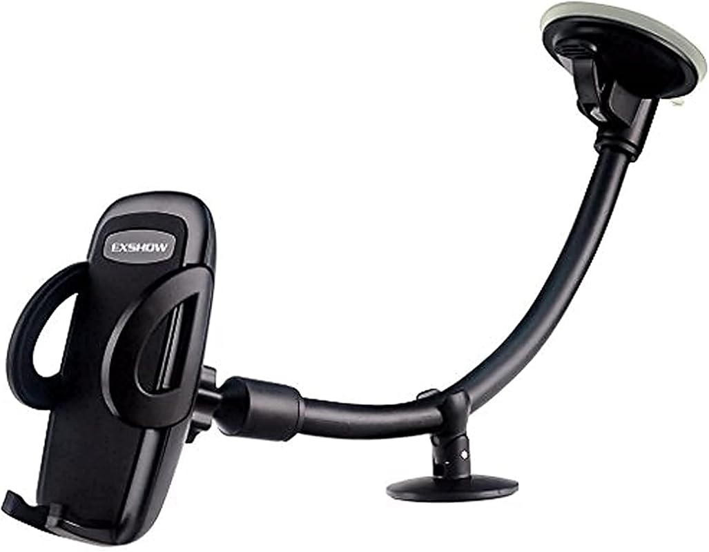 EXSHOW Portable Black Device Mount Compatible with iPhone 11 Pro Max t