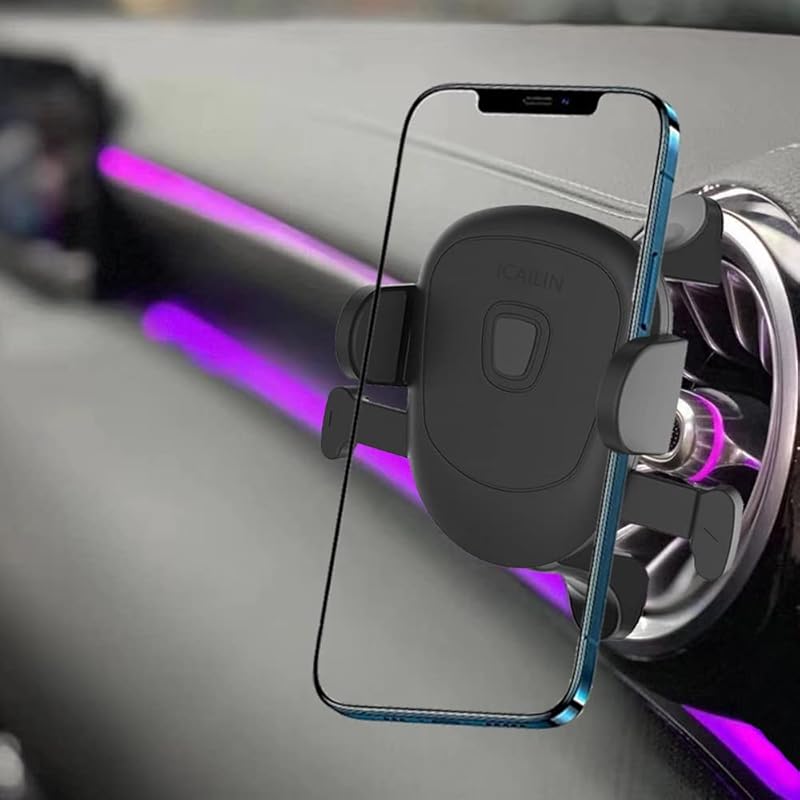 Mini Compact Phone Mount for Mercedes GLC GLA GLB GLK 2016-2024 Vent A