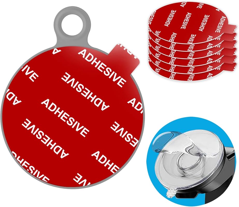 AZXYI 6-Pack Very High Bond Dashboard Pad Mounting Disk Adhesive Kit f