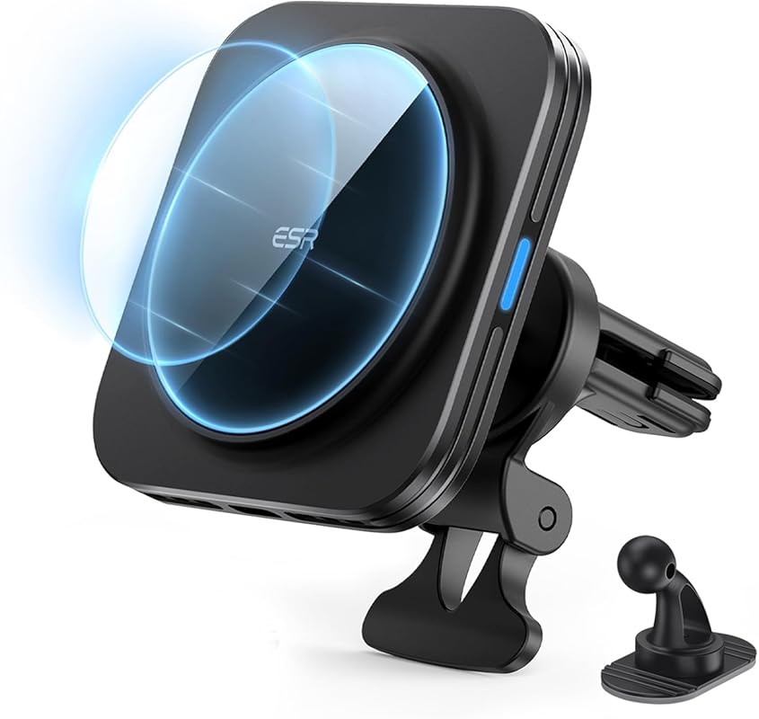 ESR MagSafe Car Charger – 15W Fast Wireless Charging for iPhone 17 Pro