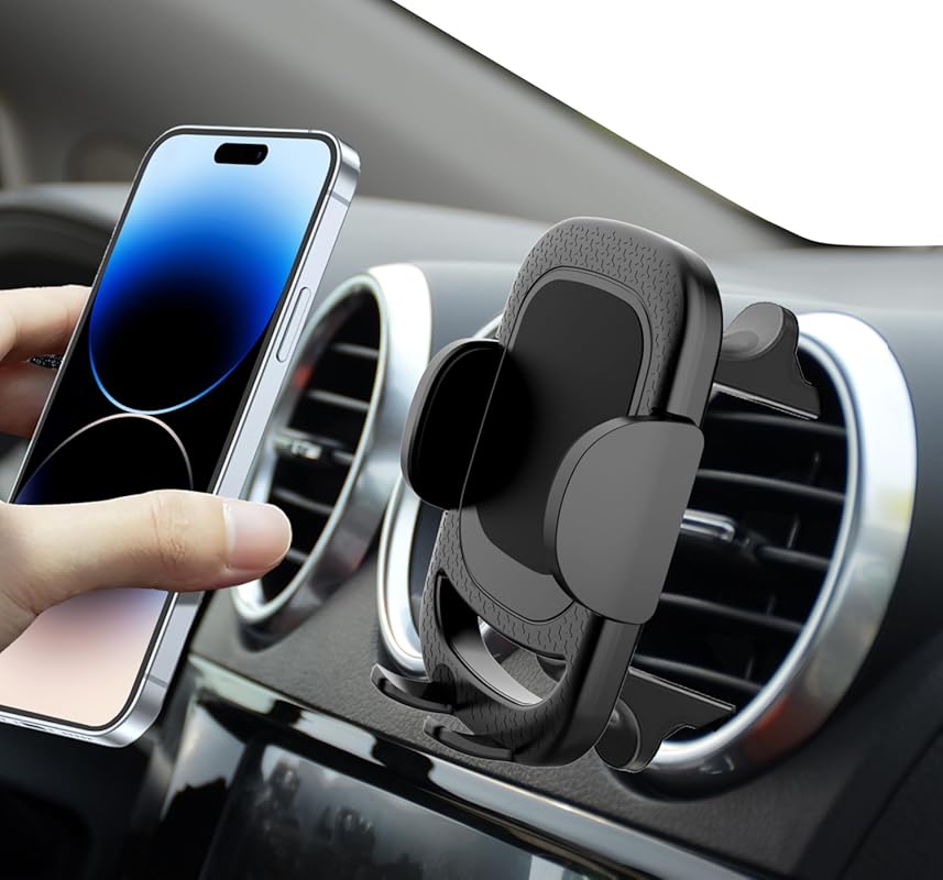 Circular Air Vent Phone Mount for Jeep Wrangler 2007-2024 & Gladiator