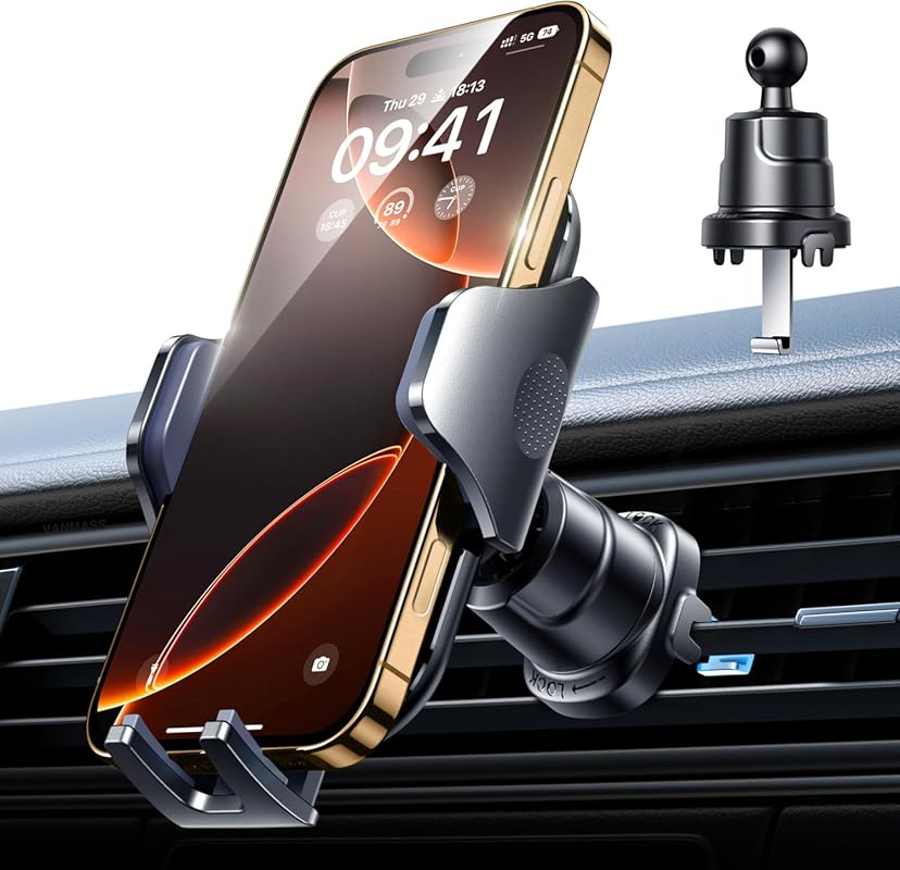 2026 Military-Grade Car Phone Holder with Patent, Shockproof, for iPho