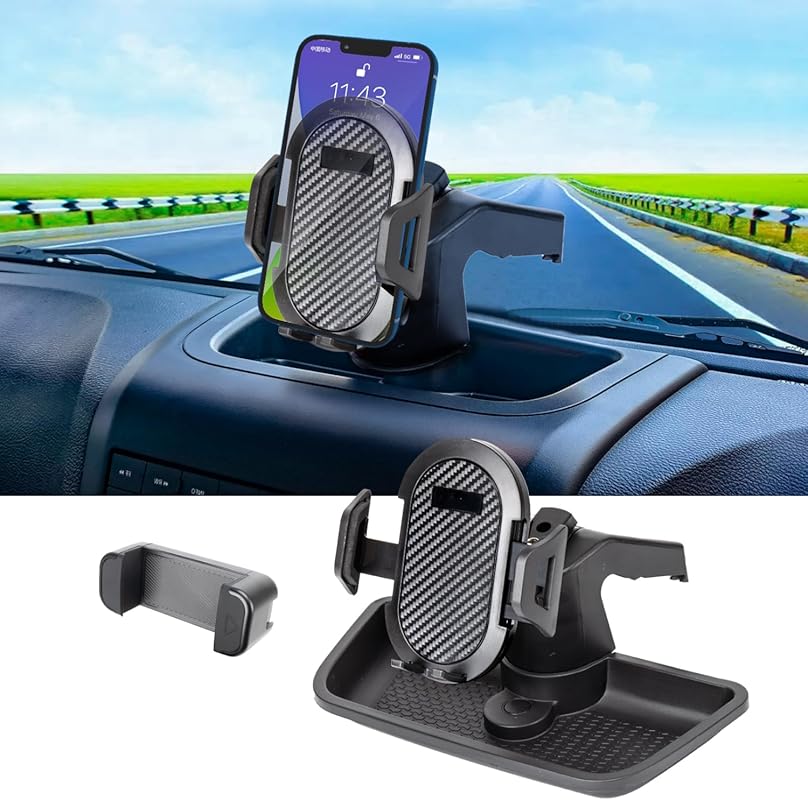 Multi-Mount Phone Kit with Storage Box for Jeep Wrangler JK 2011-2018