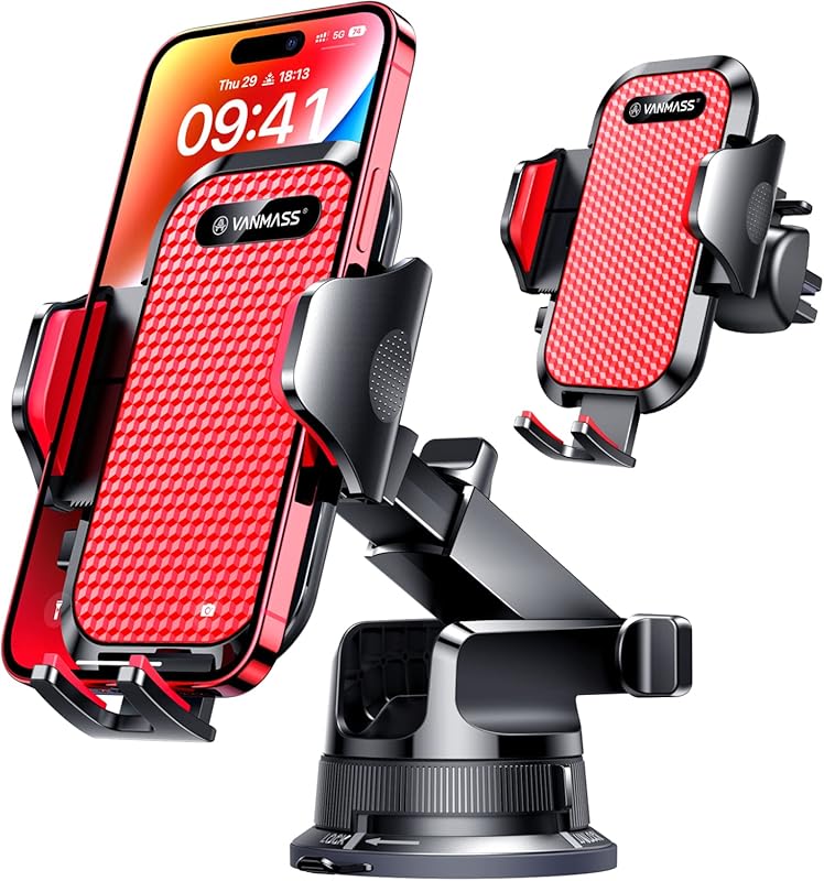 VANMASS Pro Version Super Suction Dashboard Phone Holder Compatible wi