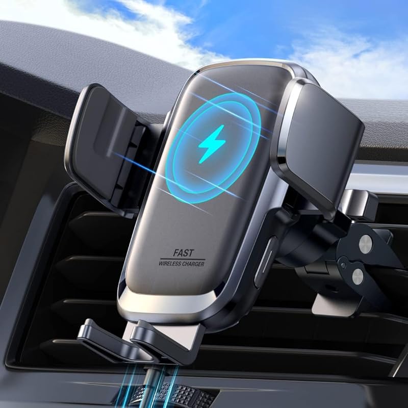 JOYROOM 15W Auto Clamping Wireless Car Charger for iPhone 17/16/15 & G