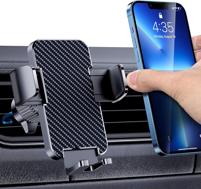 Universal Hands-Free Car Phone Stand for Vent Mount Fit iPhone, Androi
