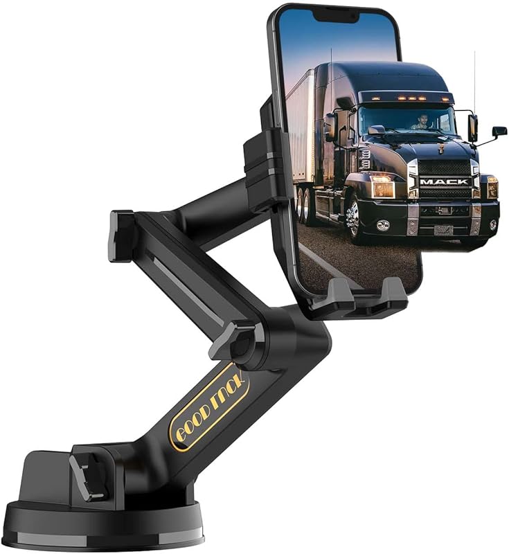 Super Suction Cup Truck Phone Holder with 16.9