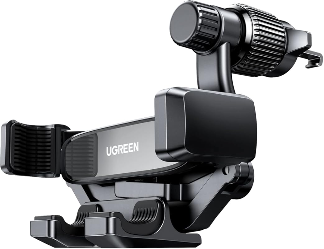 UGREEN Air Vent Clip Phone Holder for iPhone & Samsung Smartphones