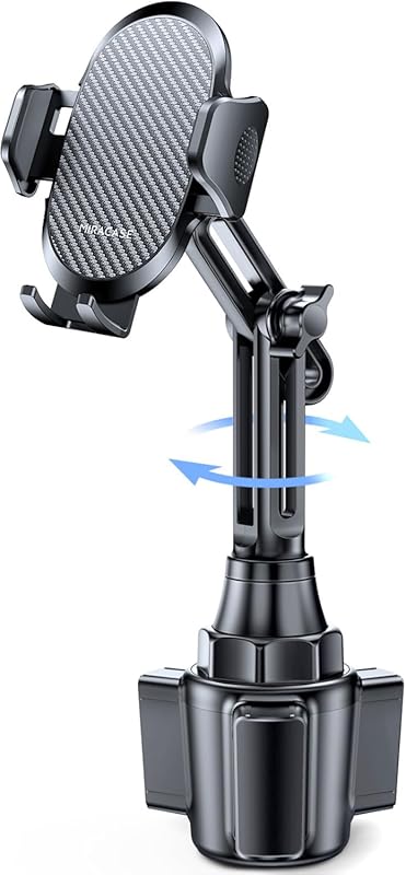 Miracase 2025 Rotatable Adjustable Car Cup Phone Mount, Compatible wit