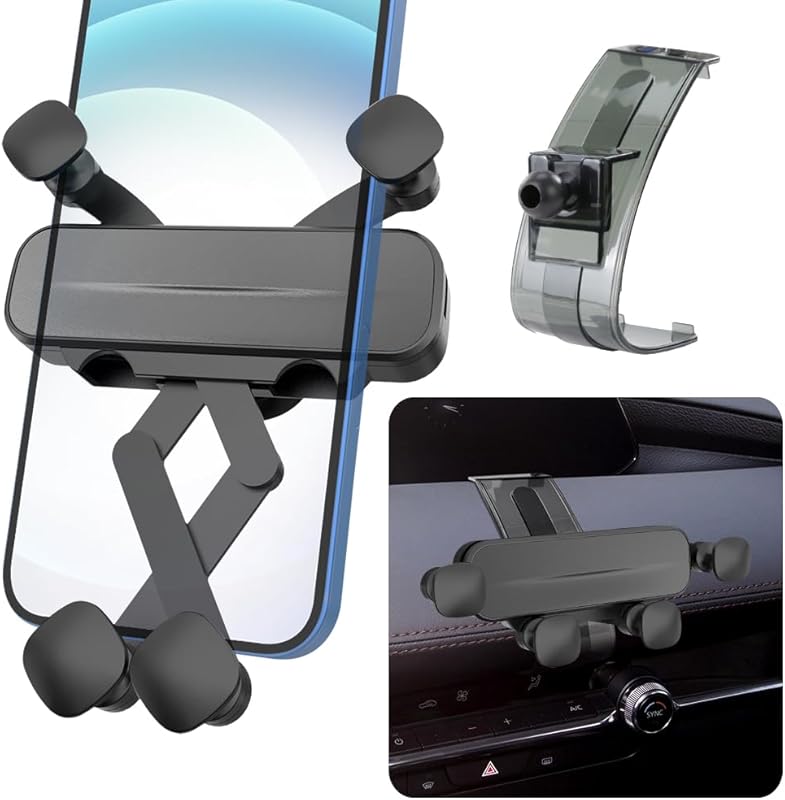 Interior Smartphone Bracket for Mazda 3 2019-2026, 360° Rotation Air V