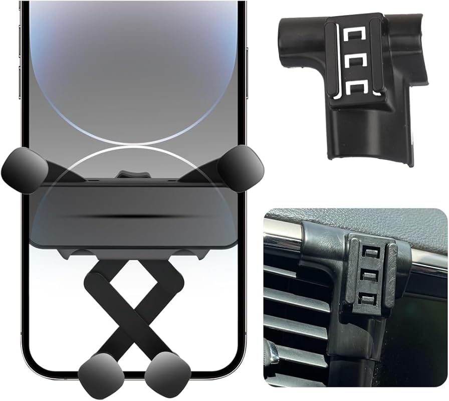 Car Phone Holder for Jeep Grand Cherokee 2014-2018, Fits iPhone & All 