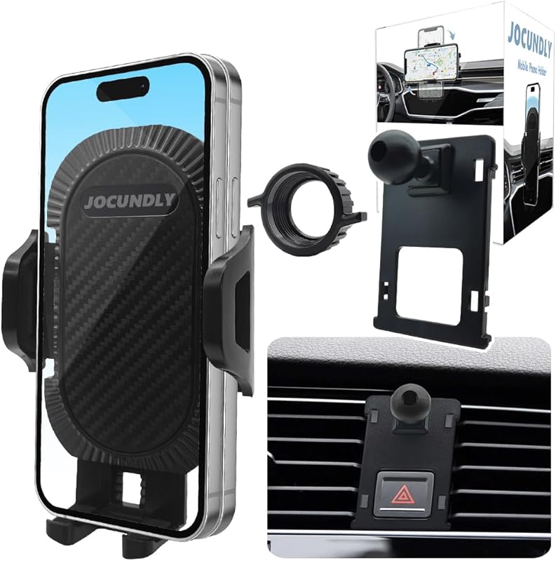 Car Phone Mount for VW Golf R GTI 2015-2021 – Thick Case Friendly, Air
