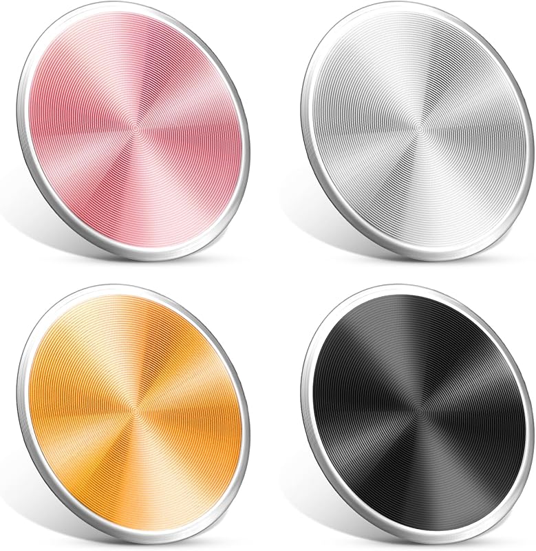 Giantree 4 Pack Round Metal Discs for Magnetic Car Mount – Universal C
