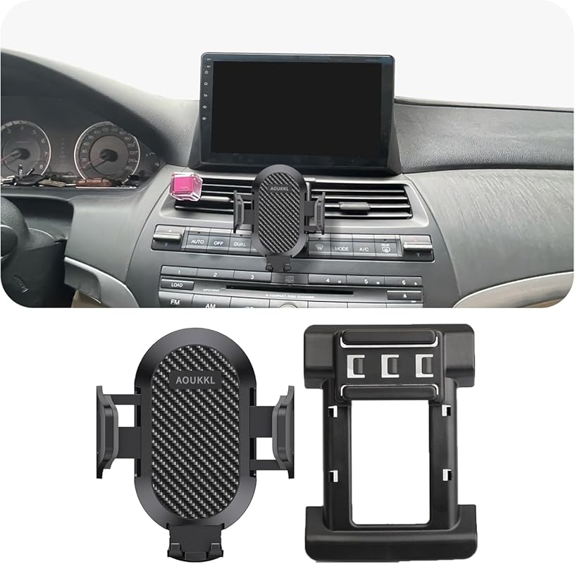 Car Phone Holder for Honda Accord 2008-2013, Thick Cases Friendly, 360