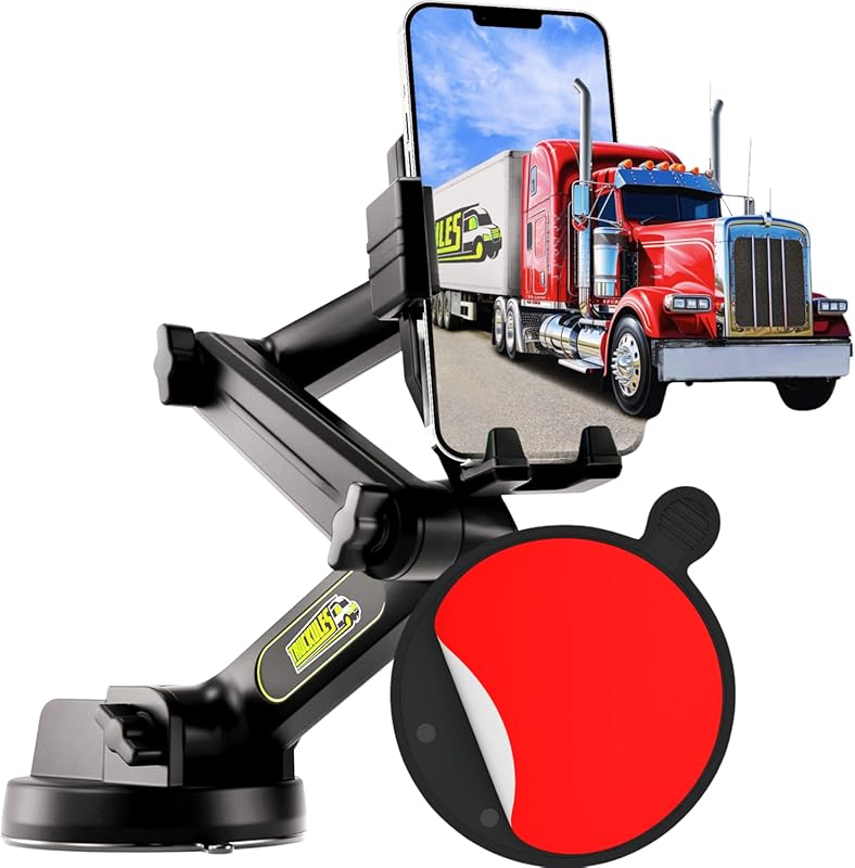 Heavy Duty Truck Phone Mount with 16.9