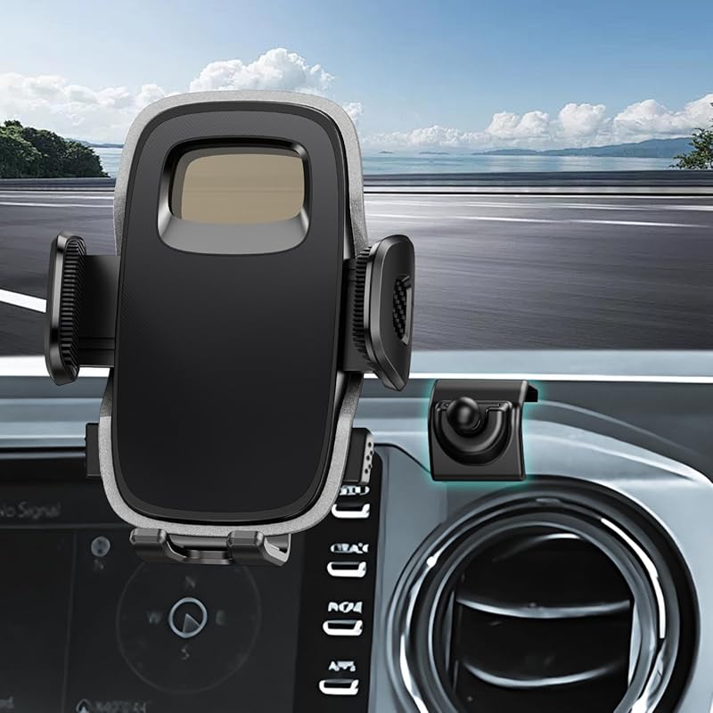 ELOHEI Custom Base Phone Holder for 2016-2024 Toyota Tacoma 3rd Gen: P