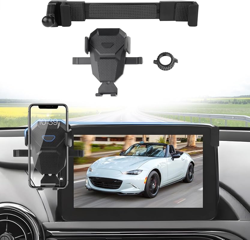 Sunsdrew 7-Inch Screen Phone Holder for Mazda MX-5, CX-3 & Mazda 3 201