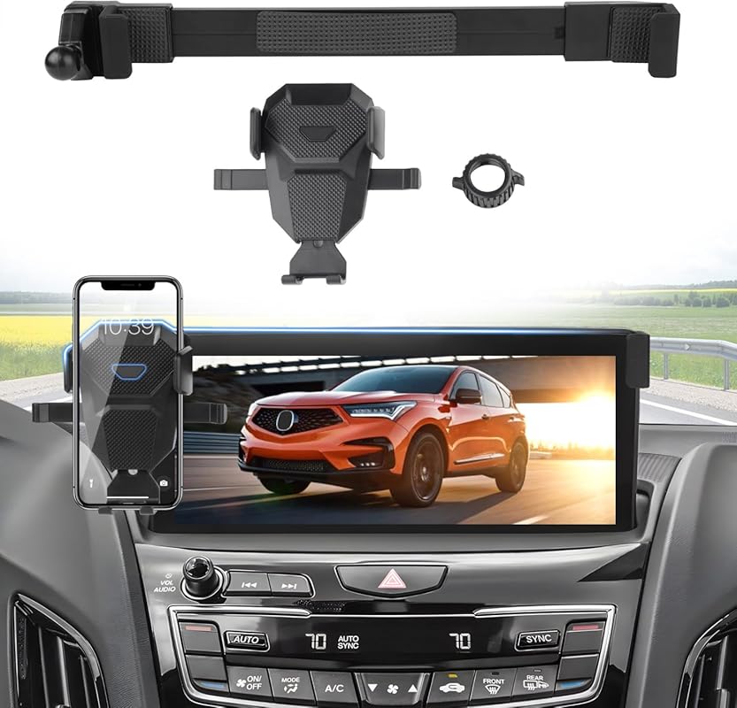 Adjustable GPS Magnetic Phone Mount for 2019-2025 Acura RDX 10.2