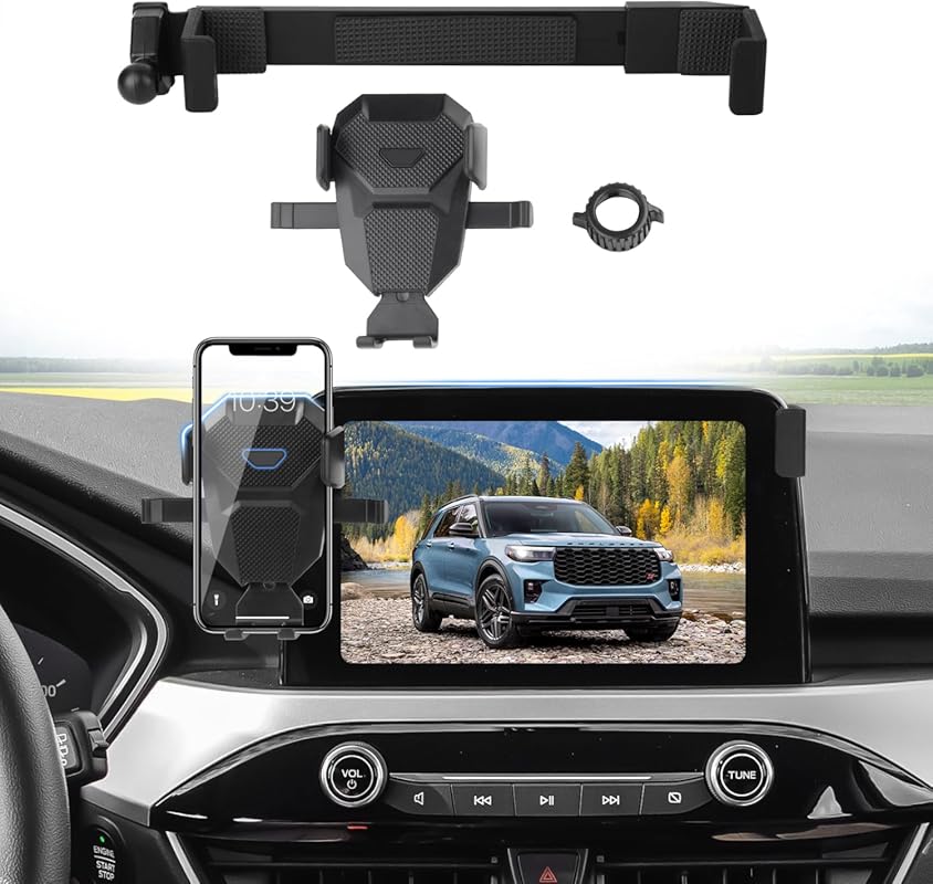Sunsdrew Car Phone Holder for Ford Escape 2020-2025, Adjustable 8-Inch