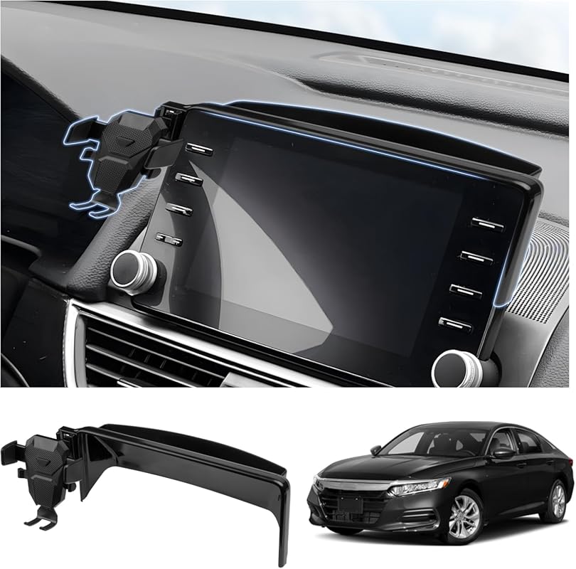 FIILINES Dash Organizer Phone Holder for Honda Accord 2018-2022, 8-Inc