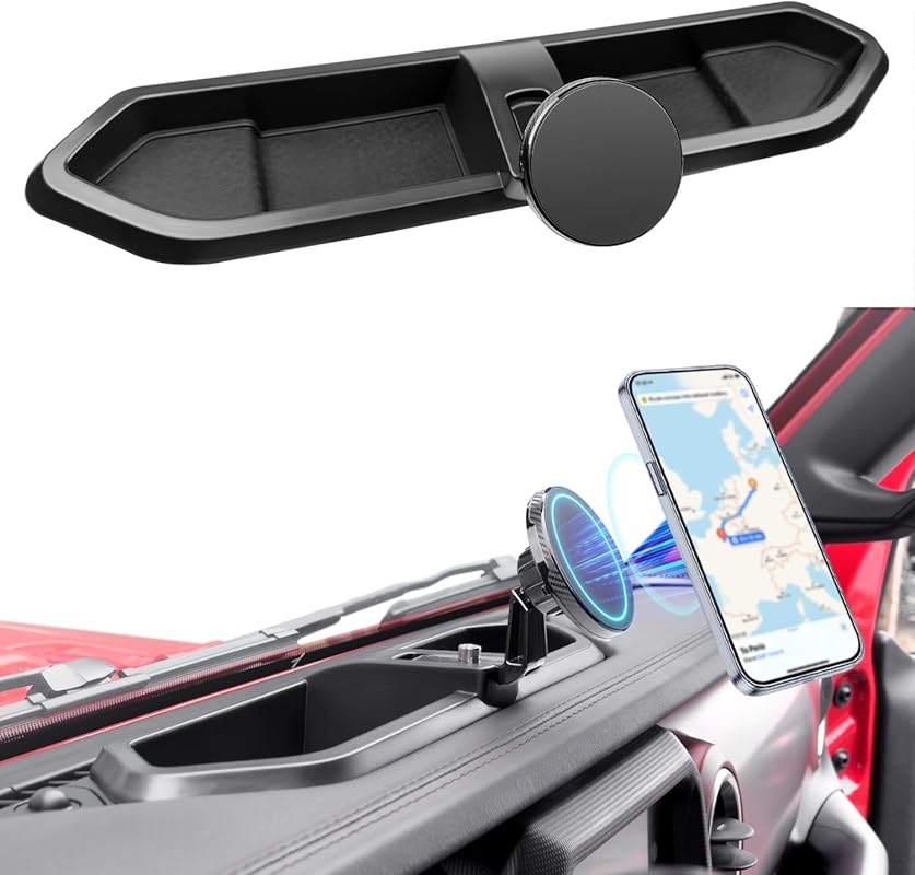 Magnetic Phone Holder for 2018-2023 Jeep Wrangler JL/GLadiator JT Dash