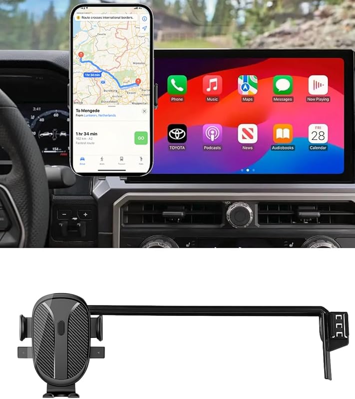 360° Adjustable Dashboard Phone Holder for 2016-2023 Toyota Tacoma 3rd