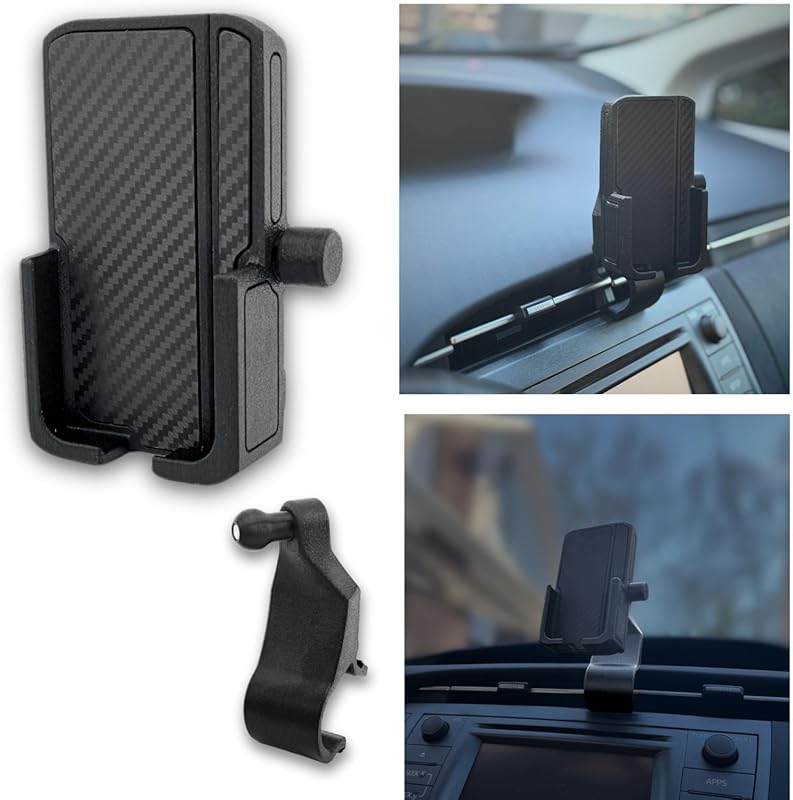 Cradle Phone Holder for Toyota Prius 2010-2015, Dashboard Mount