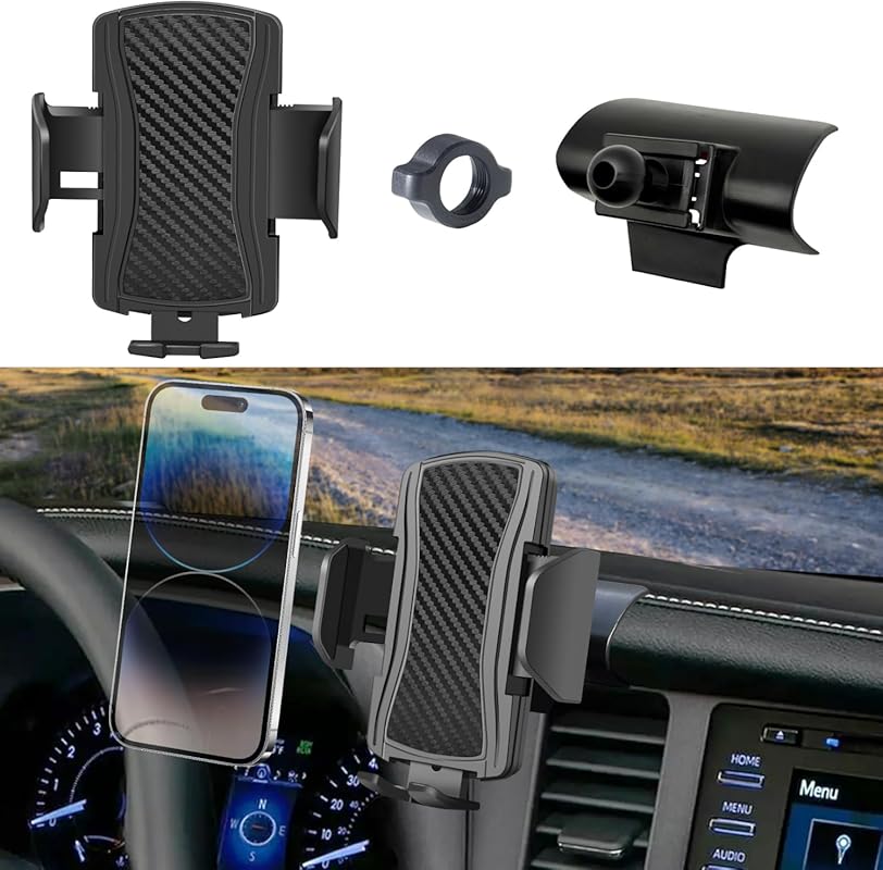 Car Phone Holder for Toyota Sienna 2011-2020 with 360° Rotation & Anti