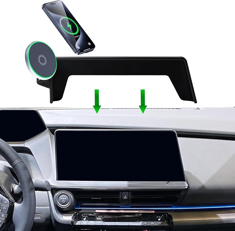 Wireless Charging Phone Holder for Toyota Prius 2023-2026, 15W Fast Ch