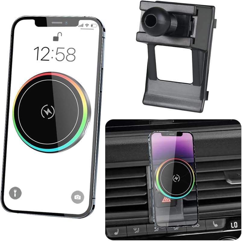 Magsafe Magnetic Phone Mount for VW Jetta 2019-2025 with 15W Wireless