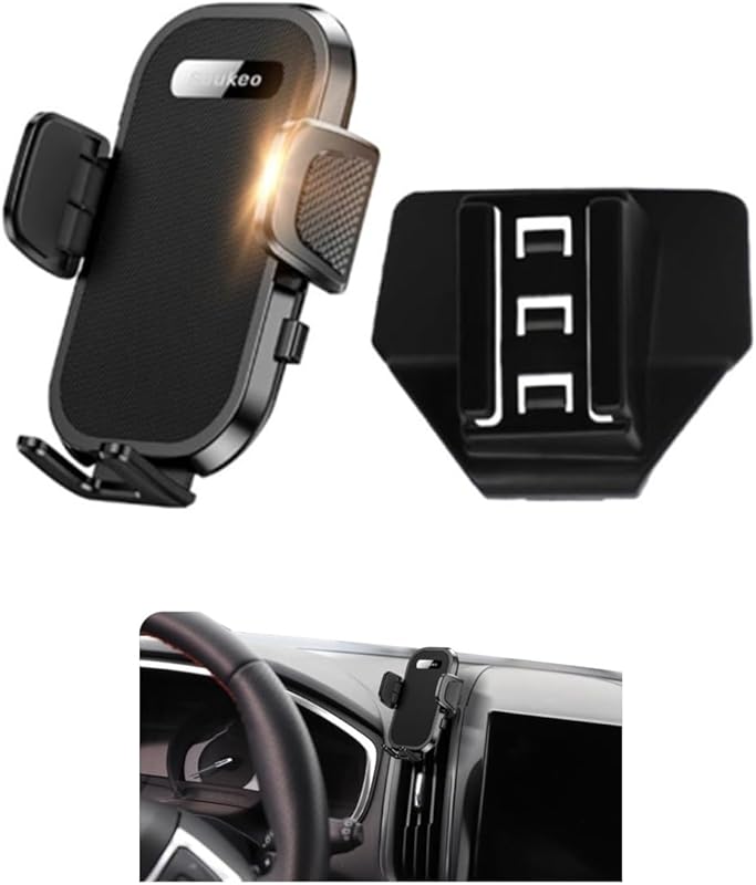 Upgraded Car Phone Holder for Ford Edge 2015-2024, Adjustable Cradles 