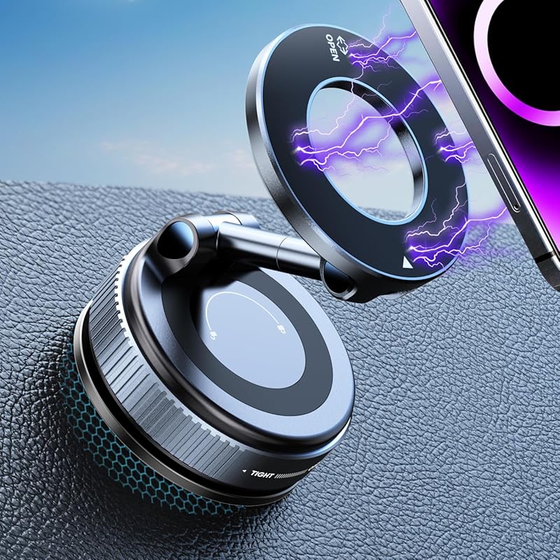 Heavy Duty 360° Nano Gel Magnetic Phone Holder for Car Dashboard – 108