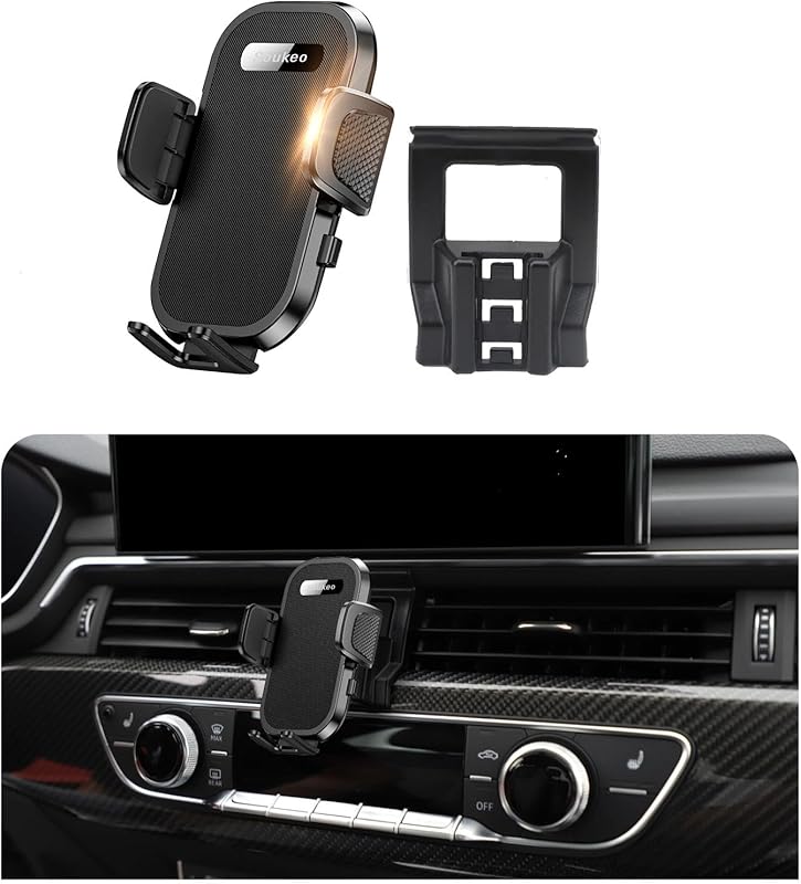 Upgraded Adjustable Magnetic Phone Holder for Audi A5 S5 A4 S4 RS4 RS5