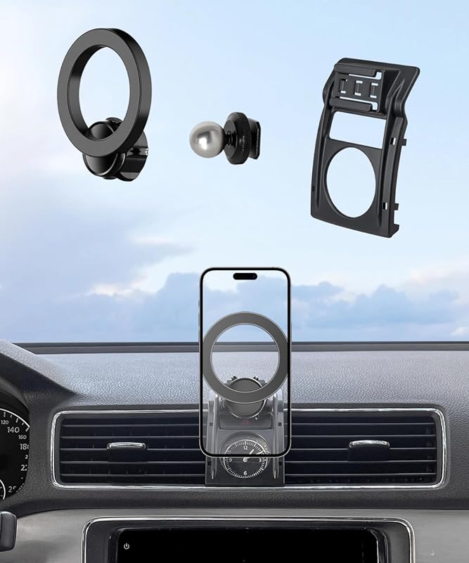 VW Passat 2012-2017 360° MagSafe Compatible Vent Phone Holder