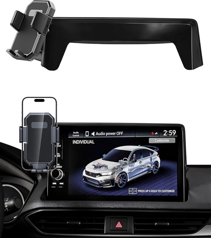 PZK Universal Car Phone Holder for Honda Civic 2022-2026 & Acura Integ