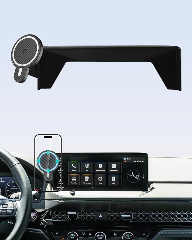 PZK Magnetic Wireless Charger for 2023-2026 Honda Accord Hybrid 12.3-I