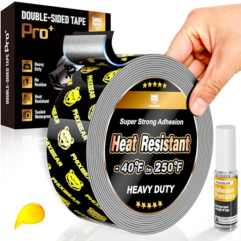PHIXBEAR Double Sided Tape, 1