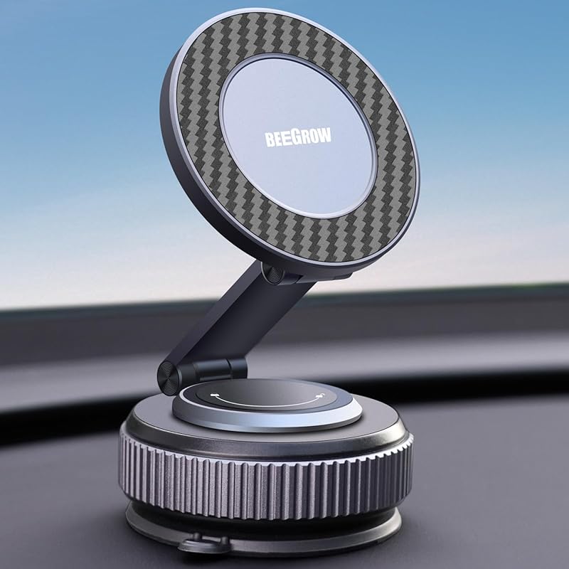 Magnetic Car Phone Holder for Magsafe with 360° Folding Design and Ult
