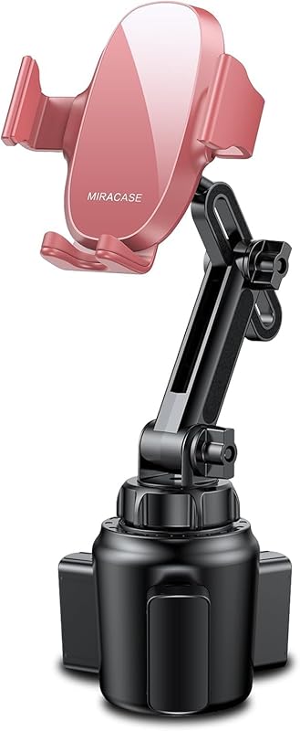 Adjustable Long Neck Cup Phone Holder for Cars, Compatible with iPhone