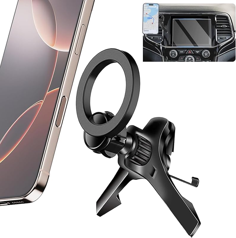 MagSafe Magnetic Phone Mount for Jeep Grand Cherokee 2014-2025, Air Ve