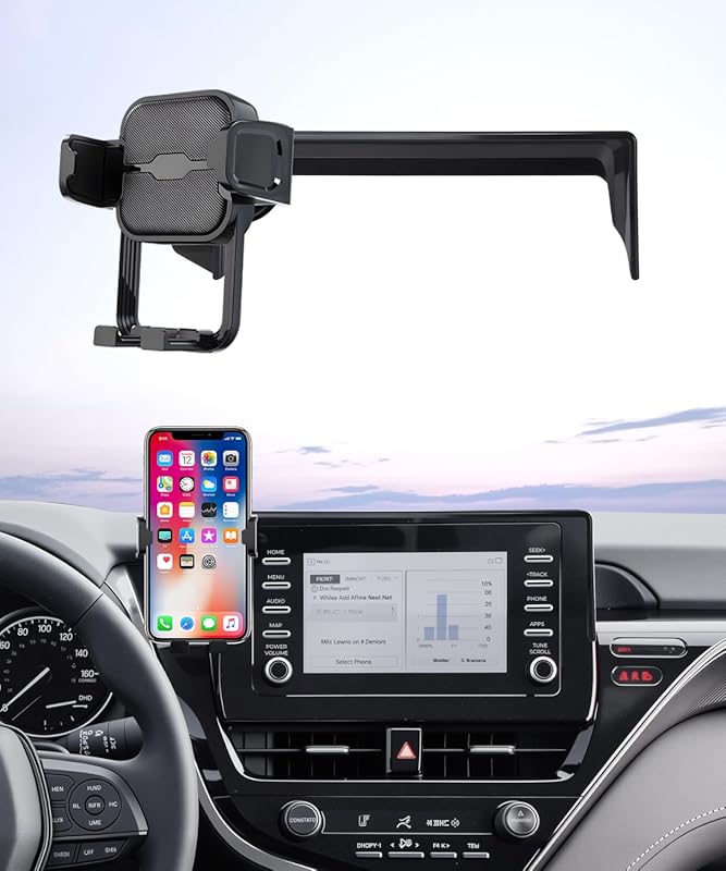 7-Inch Screen Fixed Clip Phone Holder for 2021-2024 Toyota Camry/Hybri