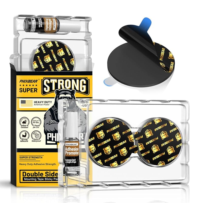 PHIXBEAR Extreme Double Sided Mounting Tape - Water & Heat Resistant 2