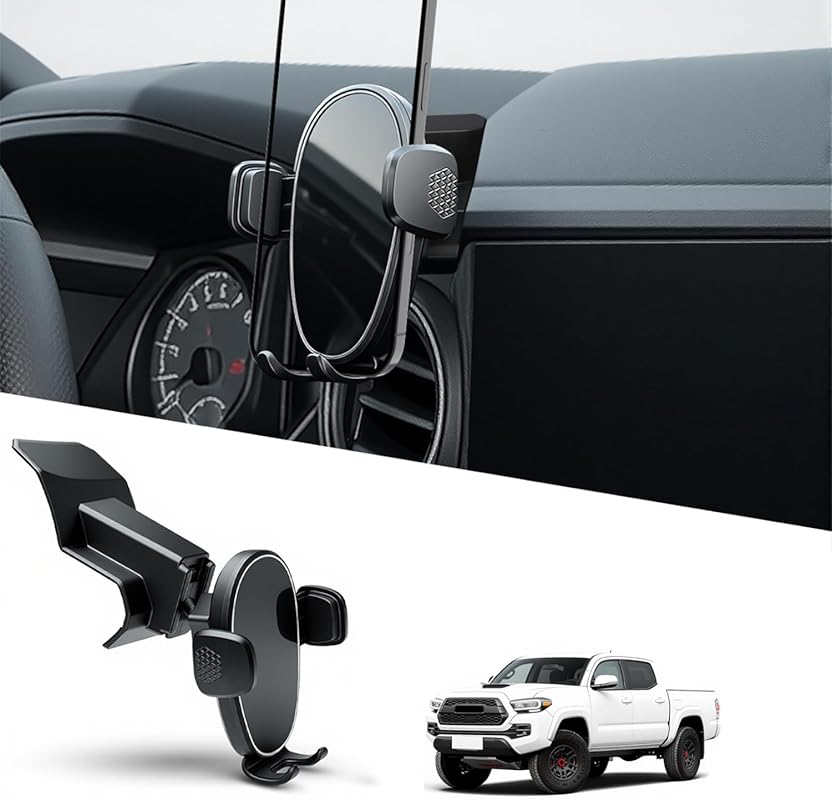360° Adjustable Dashboard Phone Holder for 2016-2023 Toyota Tacoma 3rd