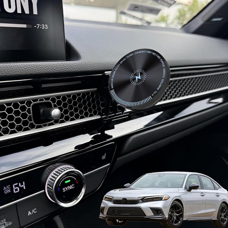MagSafe Compatible 15W Fast Wireless Charging Car Phone Holder for 202