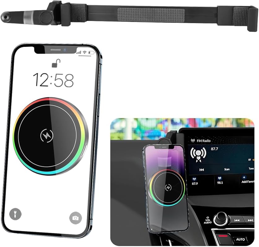 Magnetic Phone Mount for Acura RDX 2019-2026 with 15W Wireless Chargin