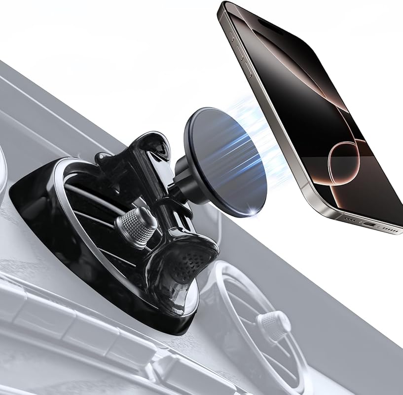 MagSafe Car Mount for Mercedes-Benz – Strong Magnet, Round Air Vent, C
